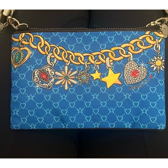 BRIGHTON Glam Girl Crossbody Pouch EUC - Picture 4 of 9